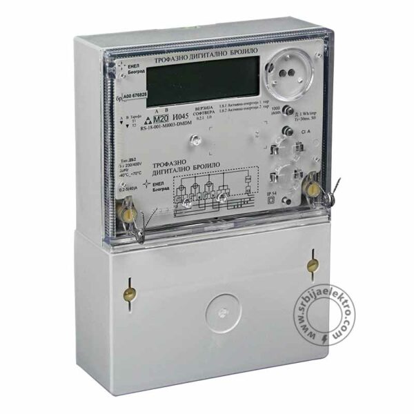 Brojilo 3f dvotarifno digitalno DB2 10-40 A