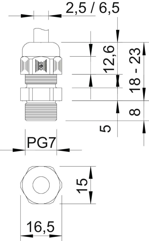Kablovska uvodnica PG 29