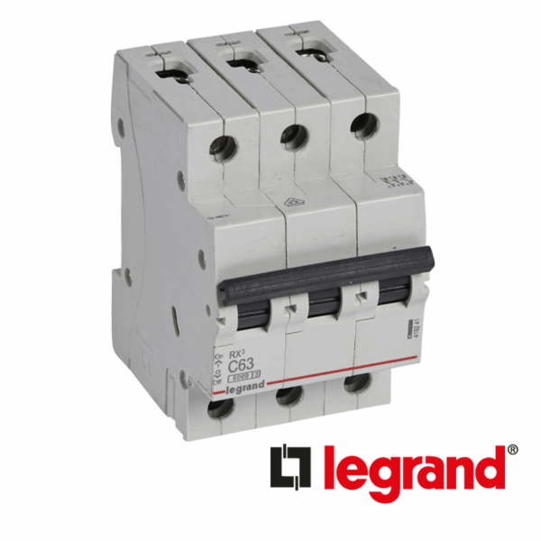Automatski osigurac MCB 3P 63A C DMS GE