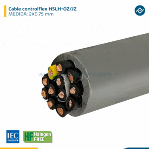 Kabel HSLH-OZ 2X0.75 mm2