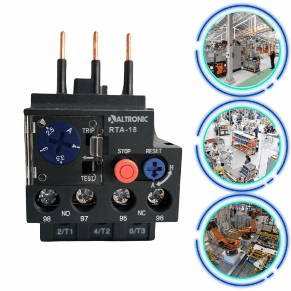 Bimetalni rele MT03. 2.5-4A