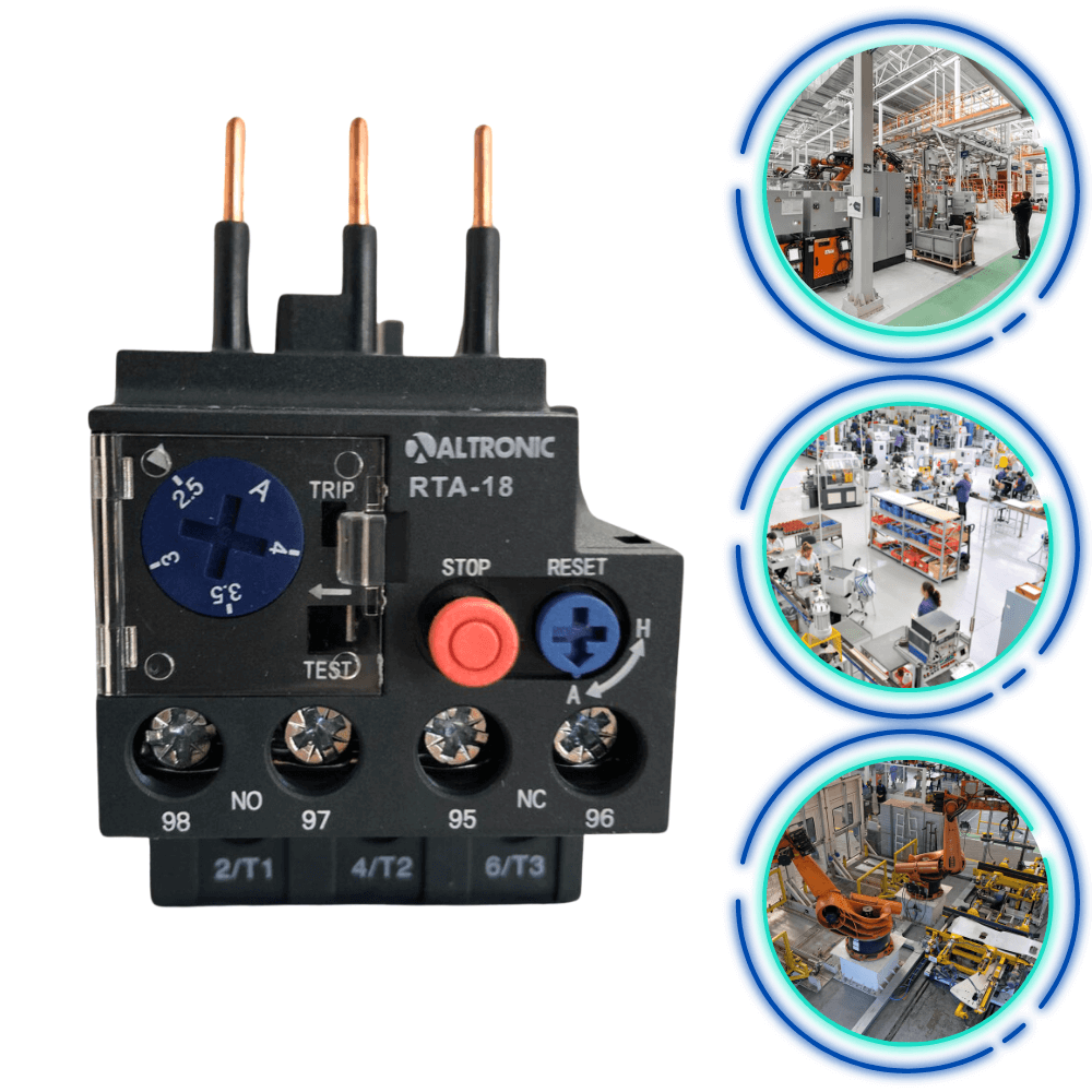 Bimetalni rele MT03. 2.5-4A