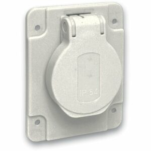 Utičnica ind.ugradna 2P+E 16A IP54